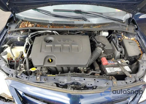 2011 Toyota Corolla Le from USA, damaged, VIN 2T1BU4EE2BC648814